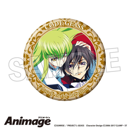 『コードギアス 反逆のルルーシュ』Animageギラギラ缶バッジ 大 vol.2 F